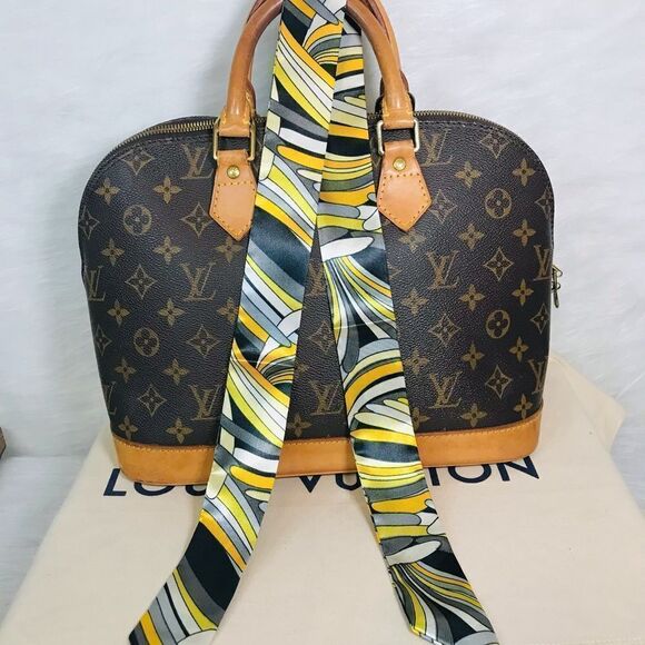 Silk Scarf Twilly (one pair) - Picture 2 of 3